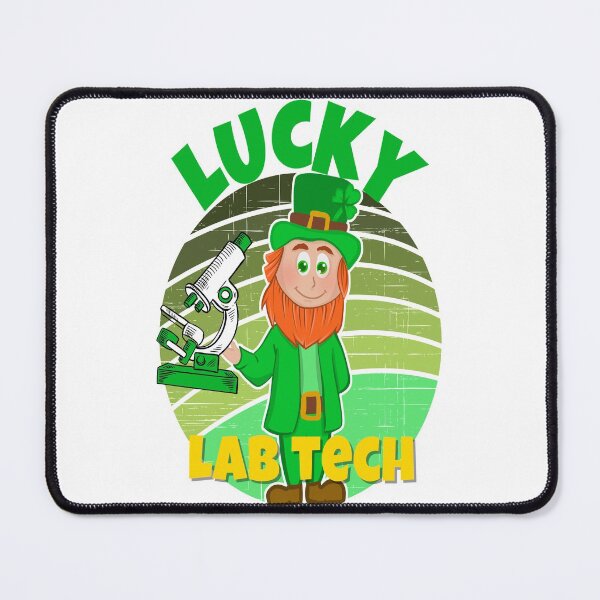Item preview, LUCKY LAB TECH ST PATRICKS DAY MEDICAL LABORATORY SCIENTIST  designed and sold by Hippiesole.