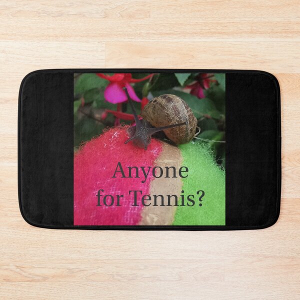 Item preview, Snail, Anyone for Tennis? designed and sold by Bumpulous.