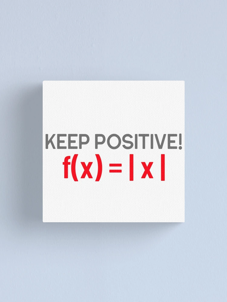 Thumbnail 1 of 3, Canvas Print, Computer Geek Keep Positive designed and sold by ComputerGeeksTs.
