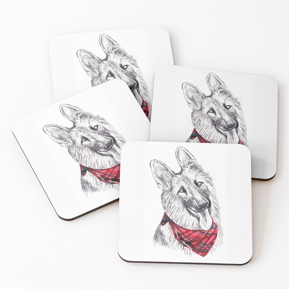Item preview, Coasters (Set of 4) designed and sold by RedThorThreads.