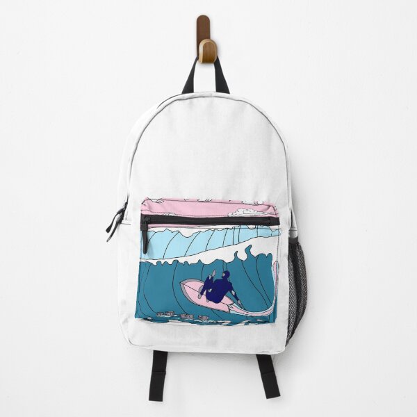 Item preview, Surfing a Fish Surfboard designed and sold by Surfingartist.