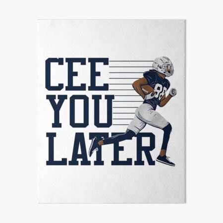 Ceedee Lamb Dallas Cowboys Watercolor Strokes Pixel Art 88 Mixed