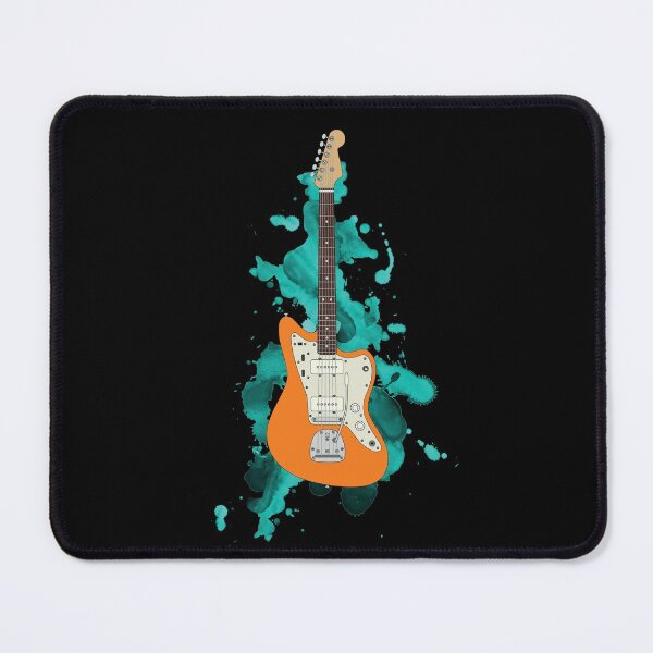 Item preview, Offset Style Electric Guitar Orange Color designed and sold by nightsworthy.