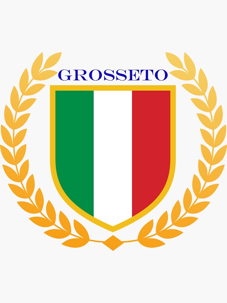 Thumbnail 3 of 3, Sticker, Grosseto Italy designed and sold by ItaliaStore.