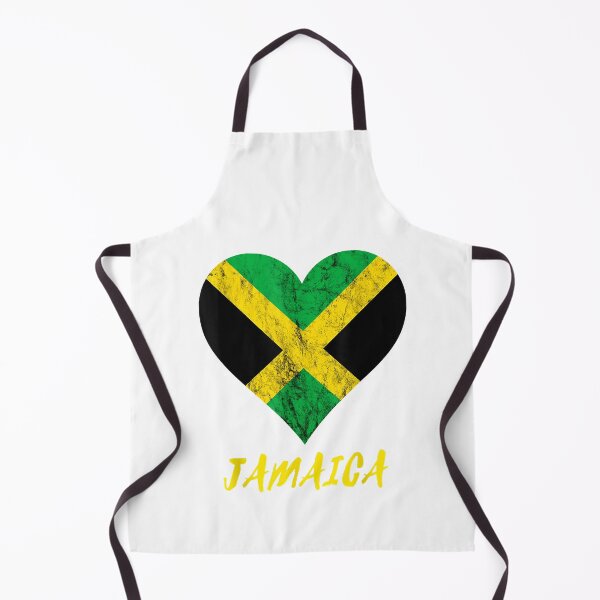 Item preview, Jamaican Heart Jamaica Flag designed and sold by ClareMadelane.