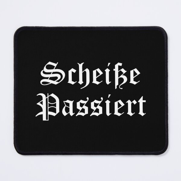 Item preview, 'Shit Happens' in German designed and sold by Good-Looking Corpse.