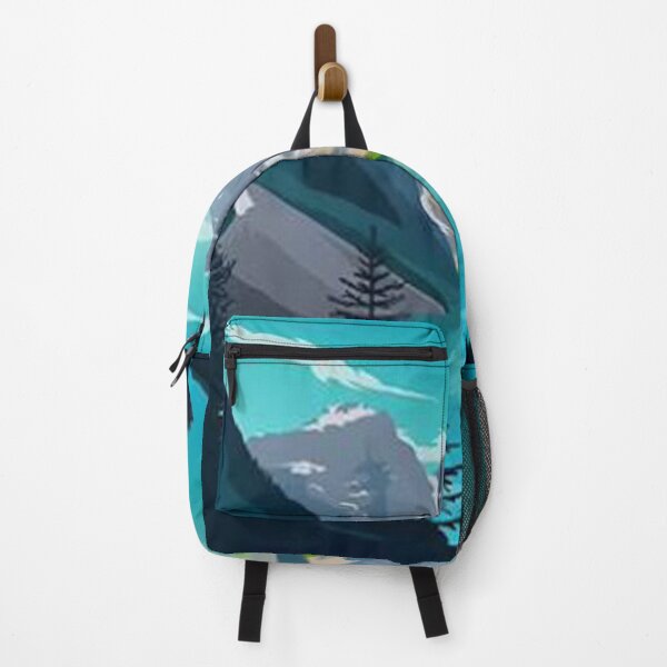 Item preview, Travel Poster of Moraine Lake in Banff National Park -E copy designed and sold by pelangiindah.