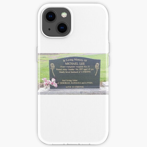 In loving memory of Michael Lee iPhone Soft Case