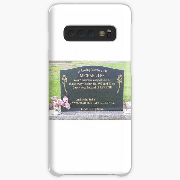 In loving memory of Michael Lee Samsung Galaxy Snap Case