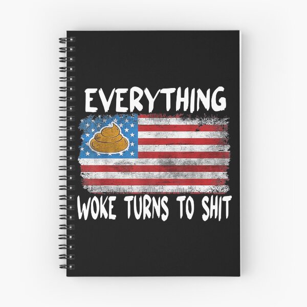 Item preview, EVERYTHING WOKE TURNS TO SHIT designed and sold by Jorden-Trend.