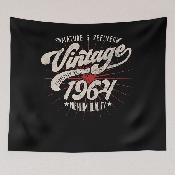 Item preview, Mature And Refined Vintage 1964 Birthday Distressed  designed and sold by balonmemcai.