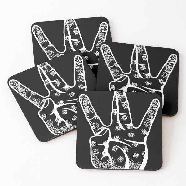Item preview, Westside Bandana Hand Sign Gangsta Rap designed and sold by balonmemcai.