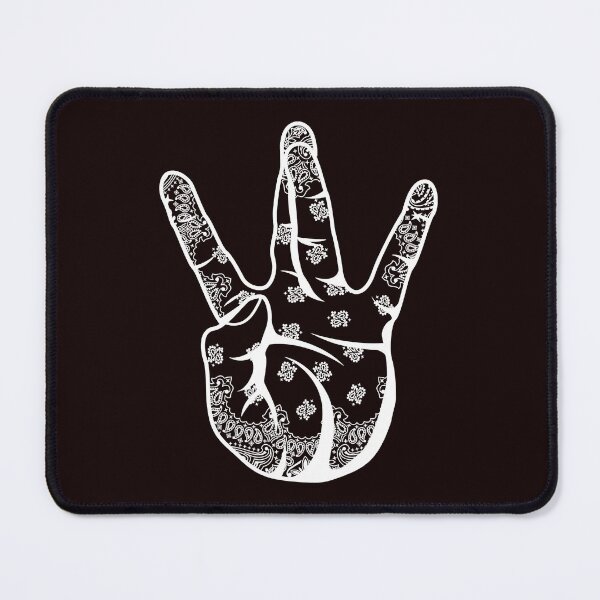 Item preview, Westside Bandana Hand Sign Gangsta Rap designed and sold by balonmemcai.