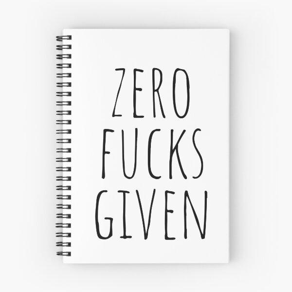 Item preview, Zero Fucks Given designed and sold by KarolinaPaz.