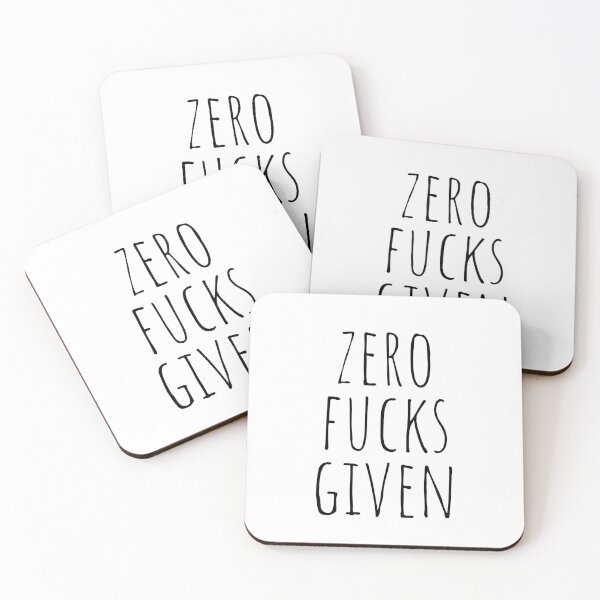 Item preview, Zero Fucks Given designed and sold by KarolinaPaz.