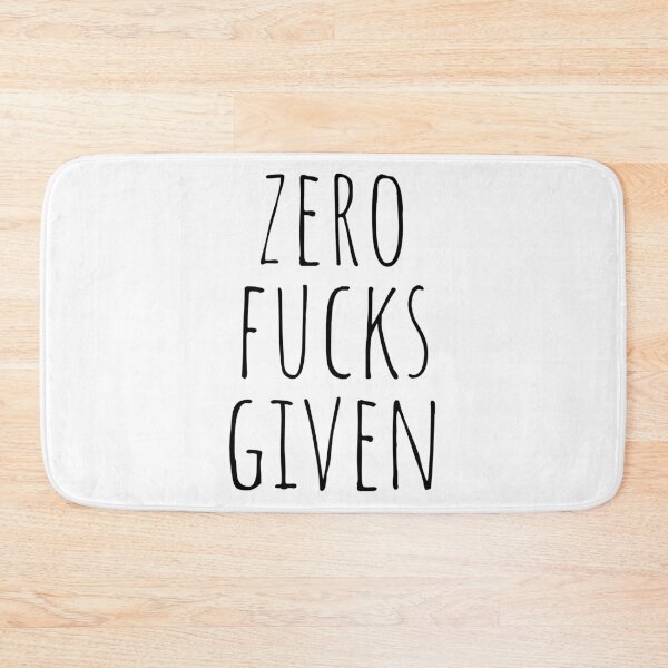 Item preview, Zero Fucks Given designed and sold by KarolinaPaz.