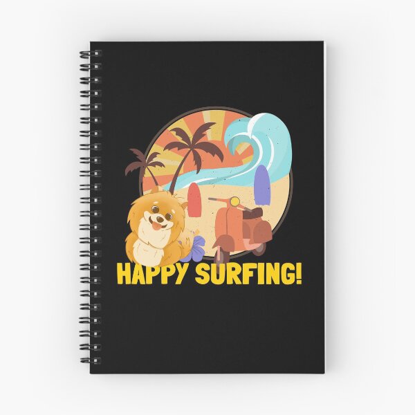 Item preview, Dog on surfboard designed and sold by theredsharp.