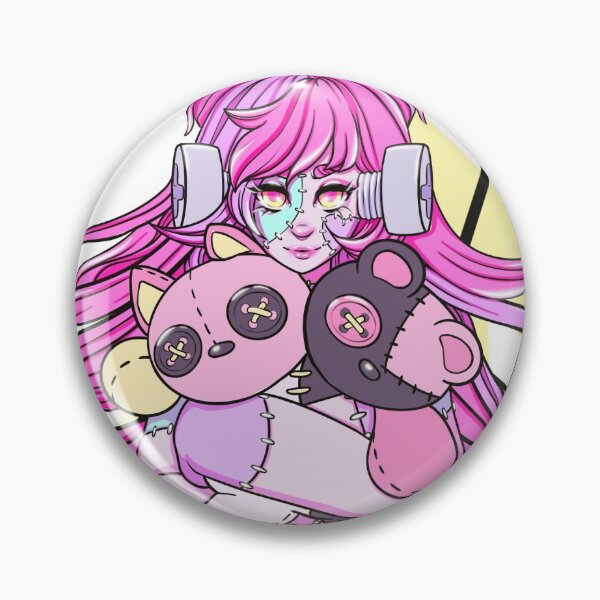 Item preview, Frankenstein’s Kawaii Monster Girl designed and sold by ShimmeryWillow.