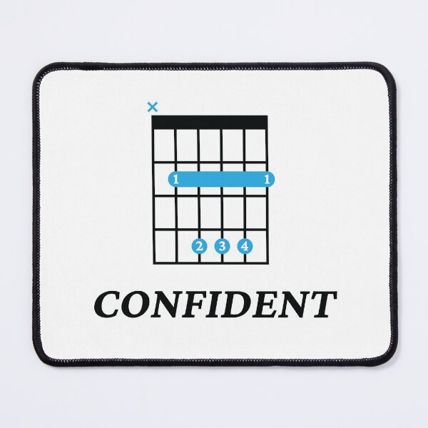 Item preview, B Confident B Guitar Chord Tab Light Theme designed and sold by nightsworthy.