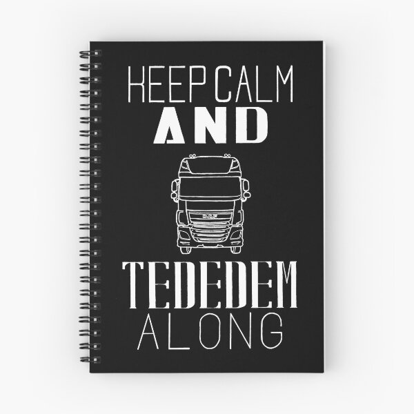 Item preview, Keep Calm And Tededem Along designed and sold by KissaCollas.