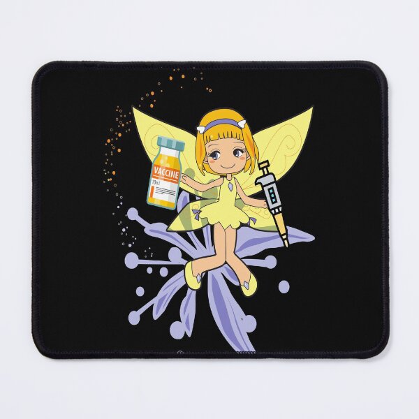 Item preview, LAB SCIENTIST FAIRY WITH PIPETTE VACCINE MEDICAL LABORATORY SCIENTIST  designed and sold by Hippiesole.