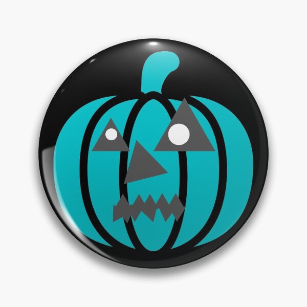 Item preview, Aqua Colored Jack O Lantern, Happy Halloween!! designed and sold by GeoTeasters.