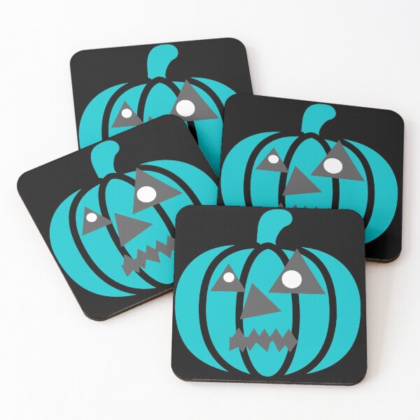 Item preview, Aqua Colored Jack O Lantern, Happy Halloween!! designed and sold by GeoTeasters.