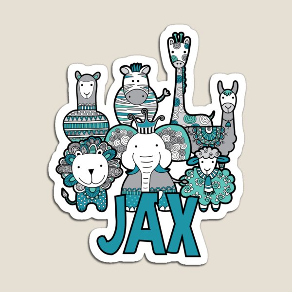 Jax & friends Magnet