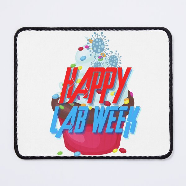Item preview, HAPPY LAB WEEK DECORATED CUPCAKE MEDICAL LABORATORY SCIENTIST designed and sold by Hippiesole.