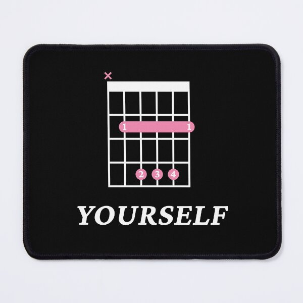 Item preview, B Yourself B Guitar Chord Tab Dark Theme designed and sold by nightsworthy.