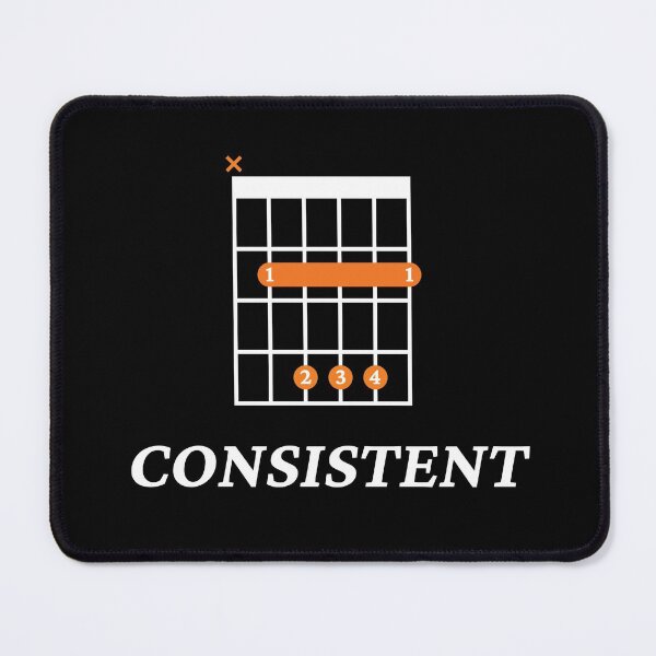 Item preview, B Consistent B Guitar Chord Tab Dark Theme designed and sold by nightsworthy.