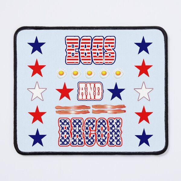 Item preview, Eggs and Bacon Patriotic designed and sold by Gravityx9.