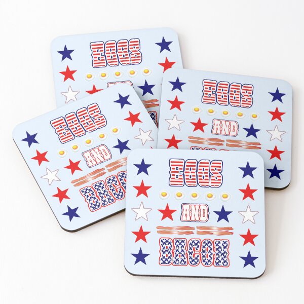 Item preview, Eggs and Bacon Patriotic designed and sold by Gravityx9.