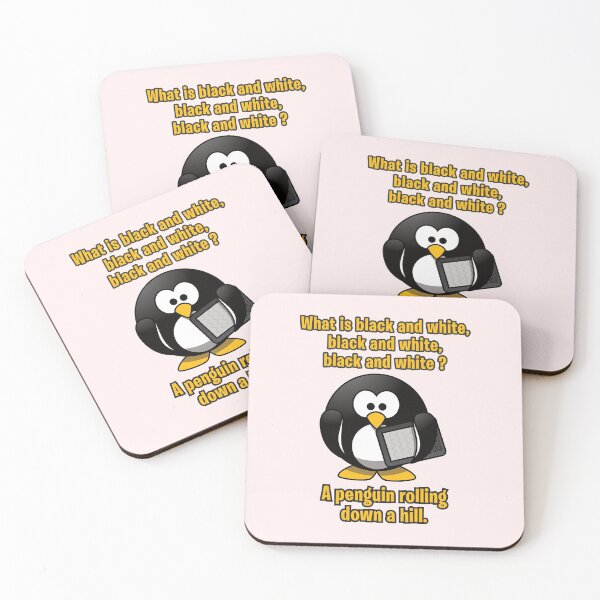 Item preview, What's Black and White - Kids Joke designed and sold by StarsForgers.