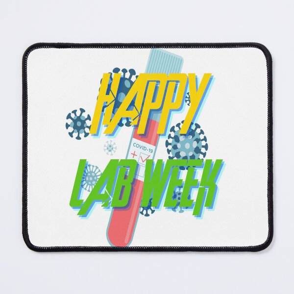 Item preview, HAPPY LAB WEEK TEST TUBE MEDICAL LABORATORY SCIENTIST  designed and sold by Hippiesole.