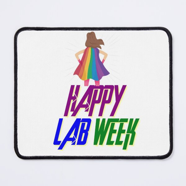 Item preview, HAPPY LAB WEEK PRIDE HERO CAPE MEDICAL LABORATORY SCIENTIST designed and sold by Hippiesole.