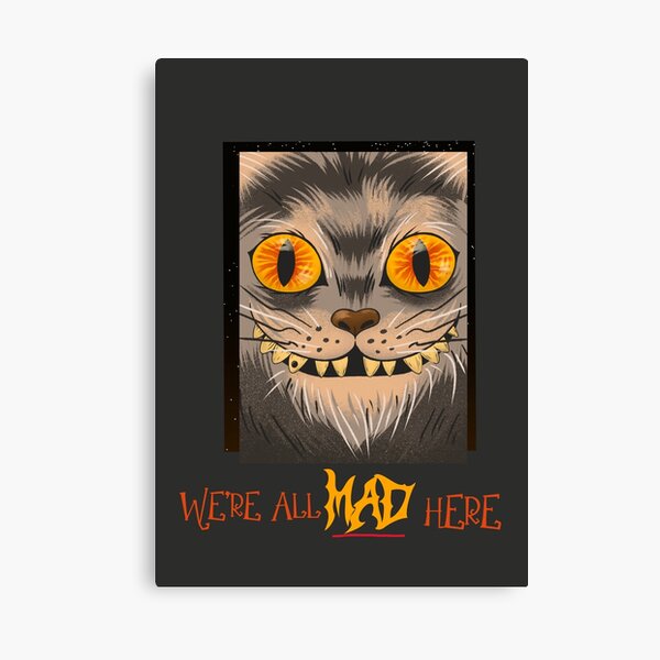 Funny Crazy Cat, Cartoon Wild Cat | Sticker