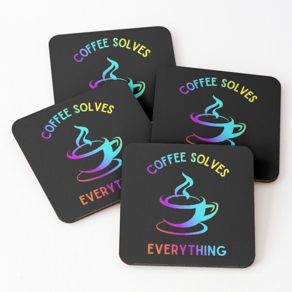 Item preview, Coffee solves everything designed and sold by Joel-QO.