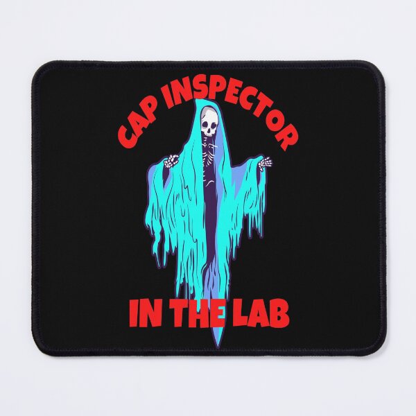 Item preview, CAP INSPECTOR IN THE LAB FUNNY MEDICAL LABORATORY SCIENTIST  designed and sold by Hippiesole.