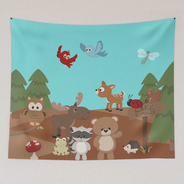 Item preview, Woodland Friends designed and sold by Daluyong.