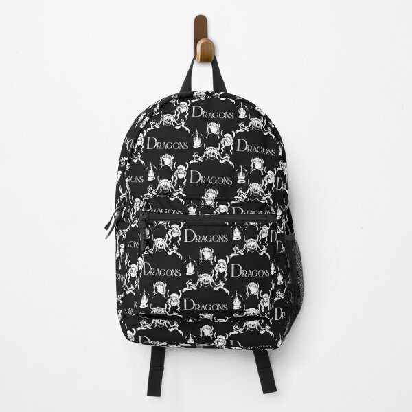Miss Kobayashis Dragon Maid Backpack Casual Bags Gym Travel Hiking Canvas Backpack School Bag 