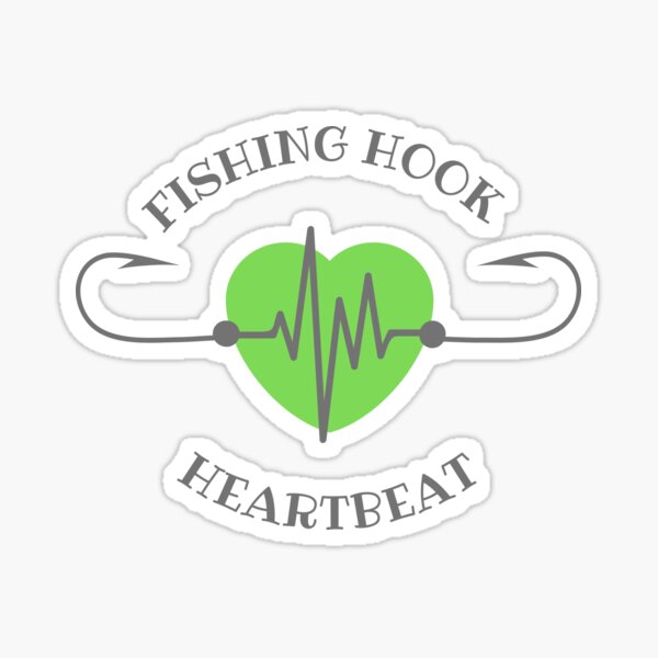  Fisherman Heartbeat Angling Rod Line ECG Fisher Fishing Tank  Top : Clothing, Shoes & Jewelry