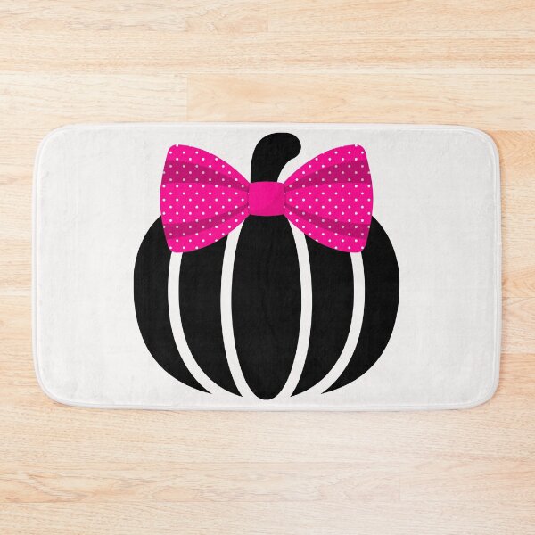 Item preview,  Black Jack O'Lantern with Pink bow designed and sold by GeoTeasters.
