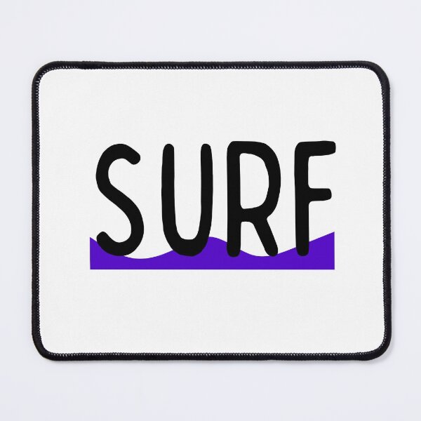 Item preview, Surf blue wave designed and sold by Pea Fitness.