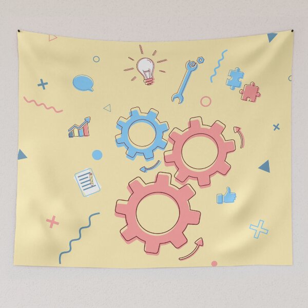 Item preview, gear turning designed and sold by mozizy.