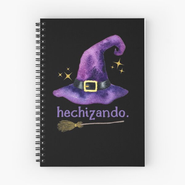 Item preview, Hechizando. Noche de Brujas Halloween, Sombrero y Escoba de Bruja - Casting Spells designed and sold by InkItStudio.