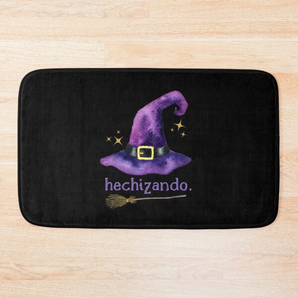 Item preview, Hechizando. Noche de Brujas Halloween, Sombrero y Escoba de Bruja - Casting Spells  designed and sold by InkItStudio.