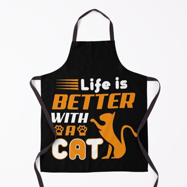 Item preview, Lifes better with a cat designed and sold by pnkpopcorn.