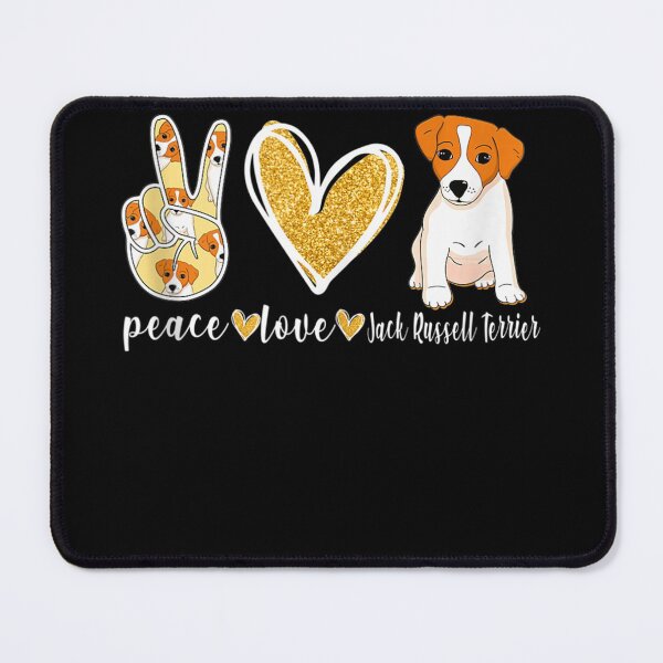 Item preview, Funny Peace Love Jack Russell Terrier Dog Lover Tank Top designed and sold by RogerGift.