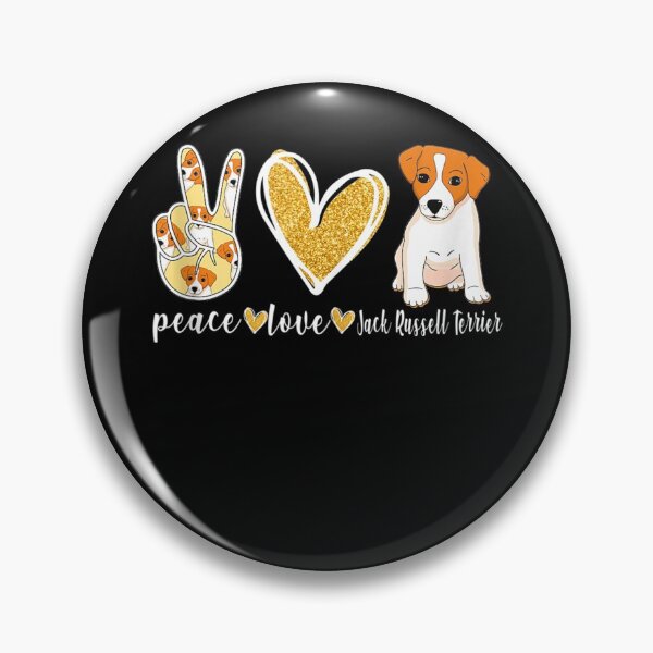 Item preview, Funny Peace Love Jack Russell Terrier Dog Lover Tank Top designed and sold by RogerGift.